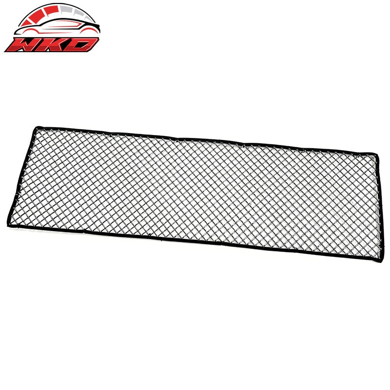 Wholesale Universal Woven Mesh Lock Crimp Front Bumper Grille Stainless Steel Titanium