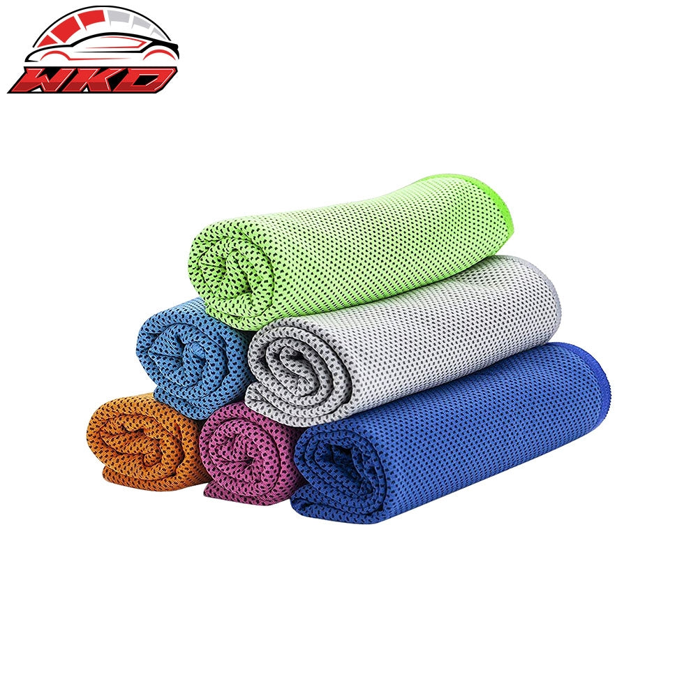 Wholesale 6 Pack Cooling Towel Ice Towel Neck Wrap For Sports Running Jogging Gym Chilly