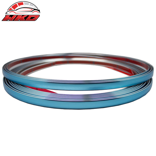 Wholesale Universal 3/5X30" Car Door Molding Protector Strip Edge Trim PU/Mylar Chrome
