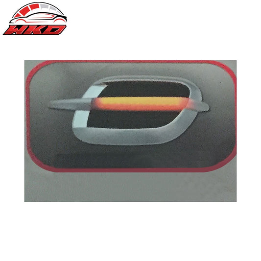 Wholesale Universal Car SUV Air Flow Fender Side Intake Vents Decor Cover Trim W/Amber Led - Wikond Auto