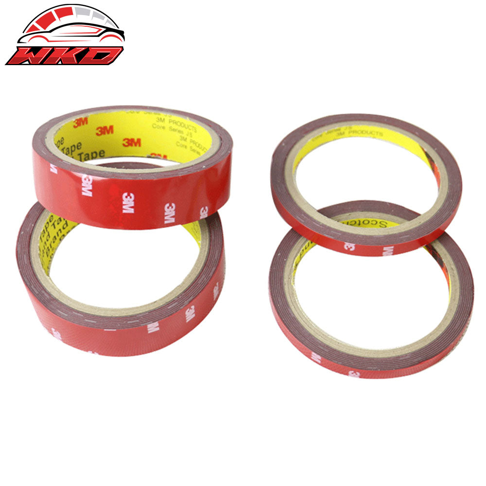Automotive 3M Tape Installation Hardware Front & Rear Bumper Lip Side Skirt