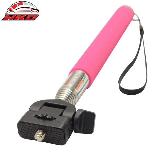 Red Remote Extendable Bluetooth Selfie Stick Tripod Holder Wholesale iPhone & Galaxy Default Title - Wikond Auto