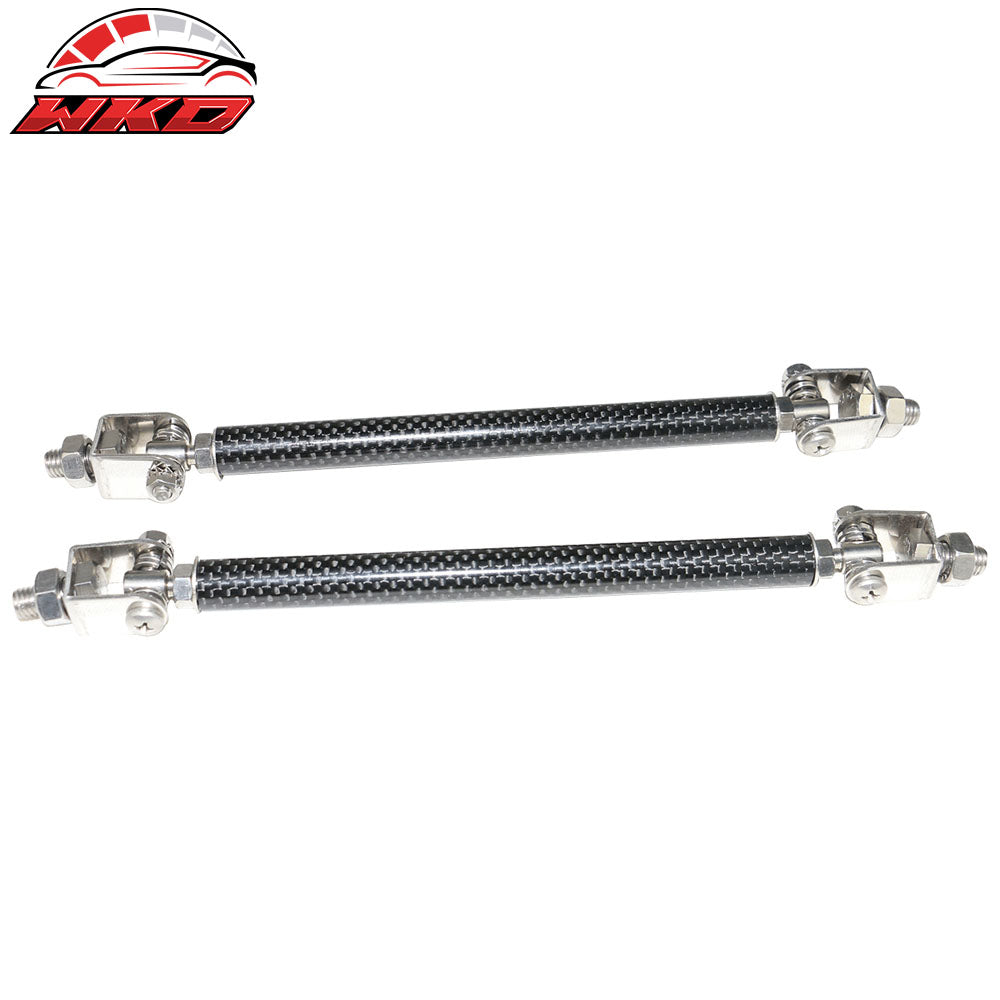 Carbon Fiber Adjustable 5.5-8 Inch Bumper Chin Lip Diffuser Rod Splitter Support