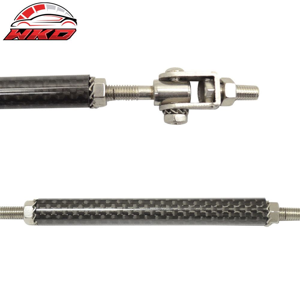 Carbon Fiber Adjustable 5.5-8 Inch Bumper Chin Lip Diffuser Rod Splitter Support