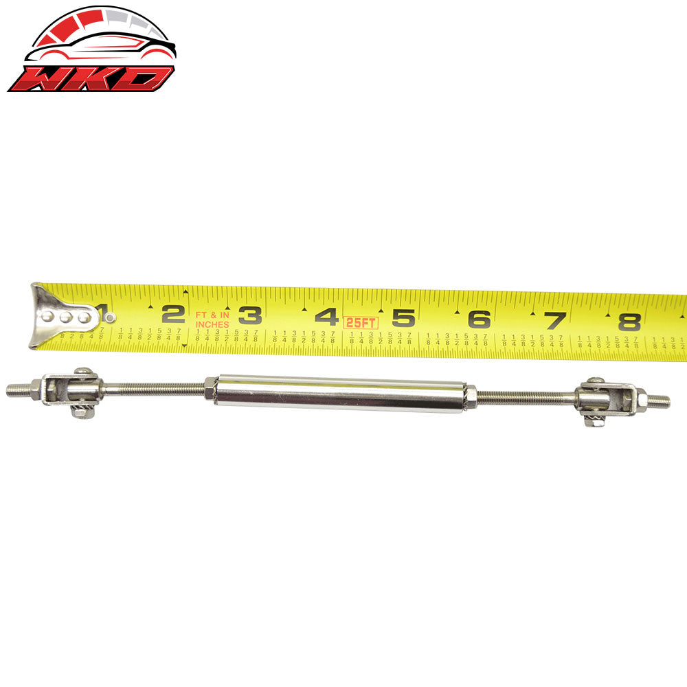 Adjustable 5.5-8 Inch Bumper Lip Spoiler Diffuser Rod Splitter Support Protector