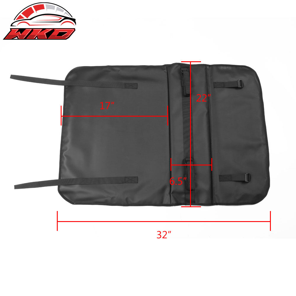 22" Universal PVC Pickup Truck Bed Tailgate Protector Cover Mat W/2 Bike Racks
