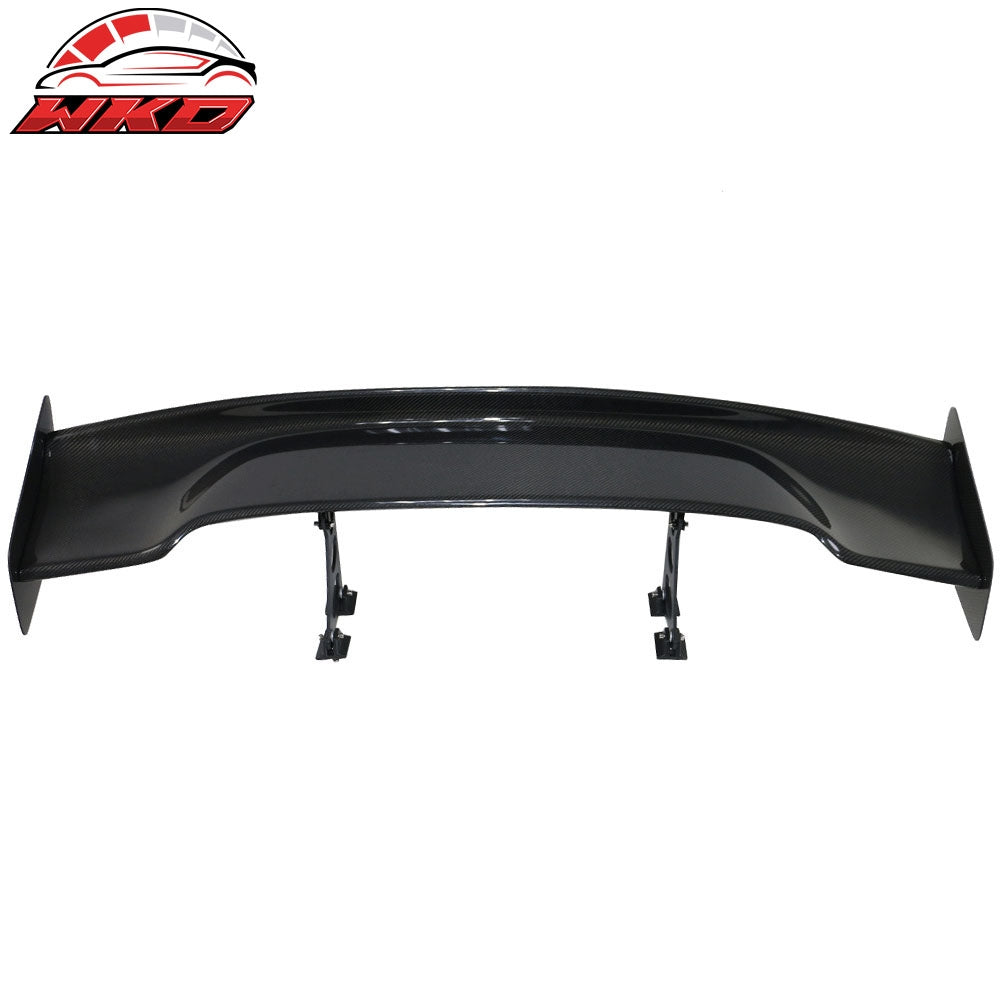 Wholesale Universal 57 Inch JDM GT RS Type 3D Trunk Spoiler Wing - Carbon Fiber CF