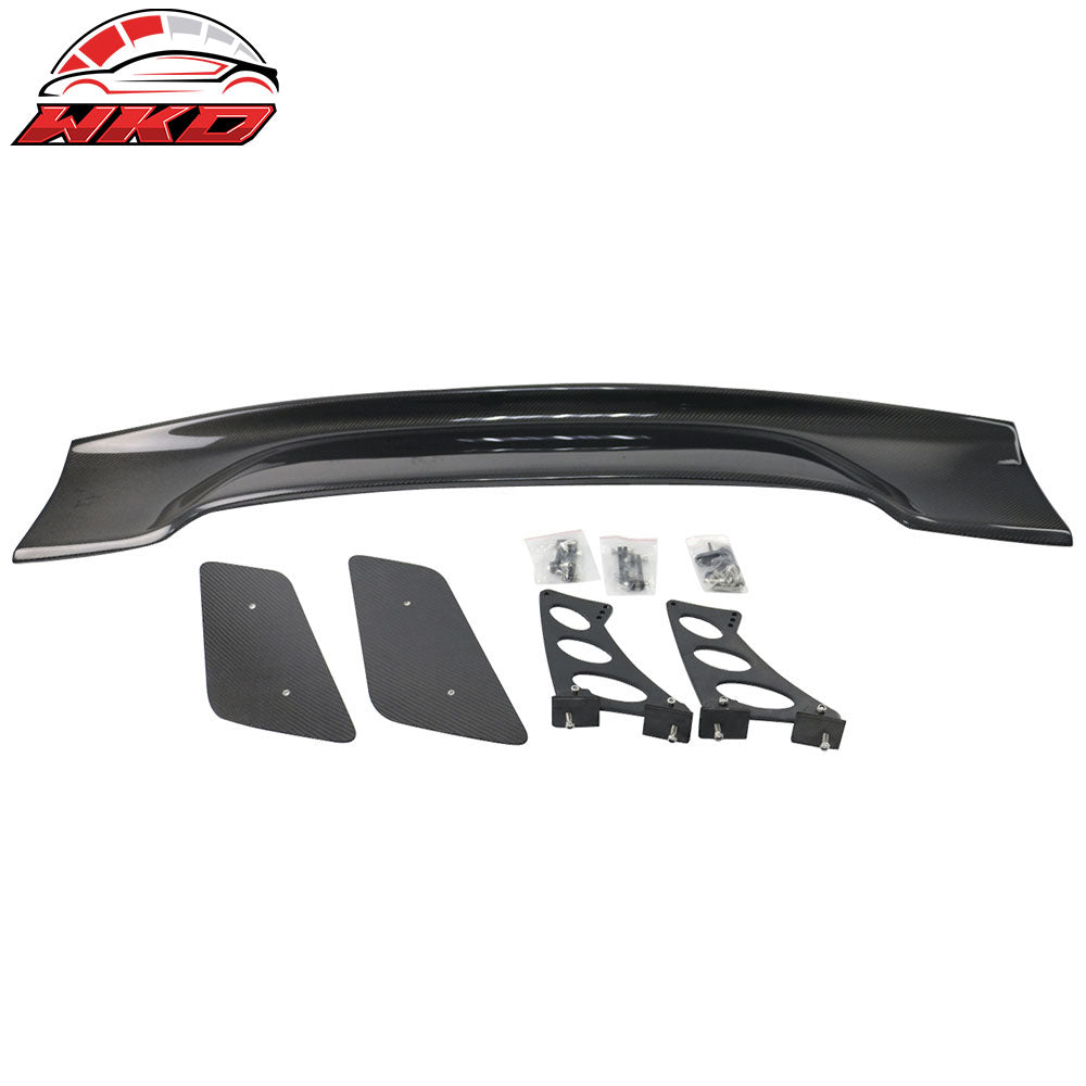 Universal 57 Inch JDM GT RS Type 3D Trunk Spoiler Wing - Carbon Fiber CF