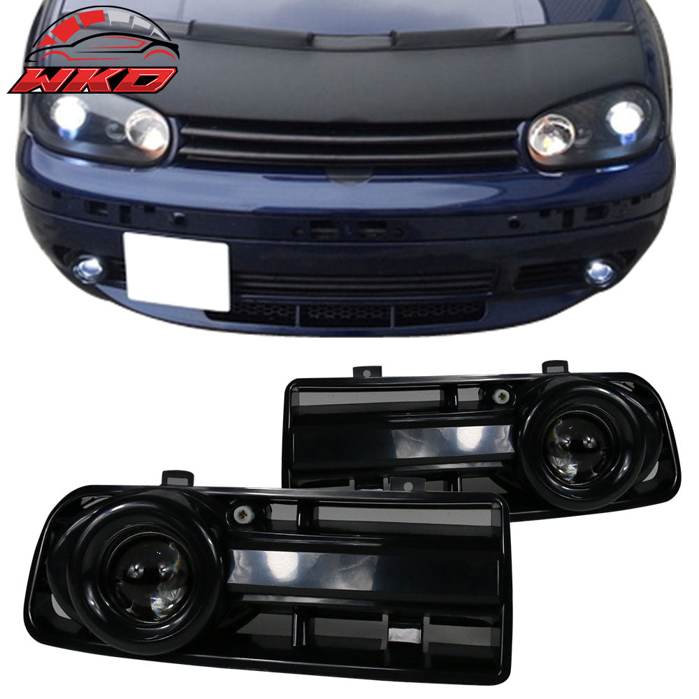 Fits 99-05 VW MK4 Golf Car Fog Light LED Projector Bumper Driving