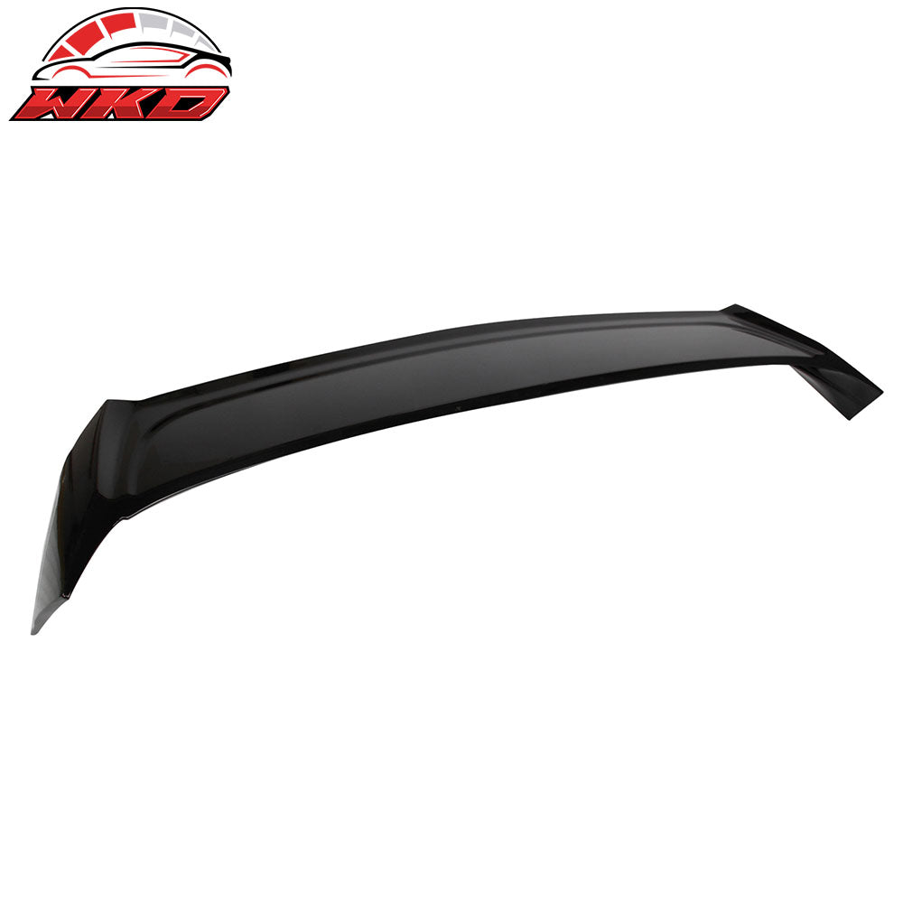 Fits 15-19 Volkswagen Golf GTI&Golf R DTO Style Roof Spoiler Painted #LC9X Black