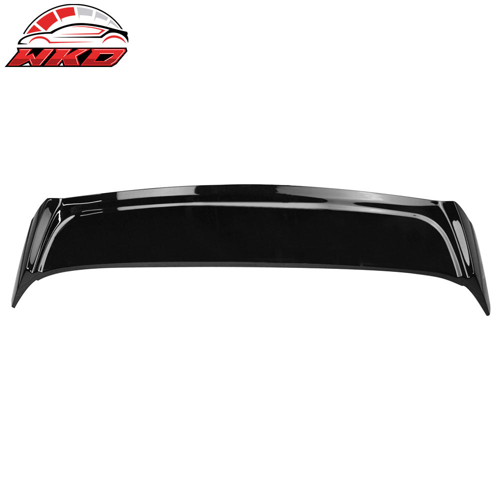 Fits 15-19 Volkswagen Golf GTI&Golf R DTO Style Roof Spoiler Painted #LC9X Black