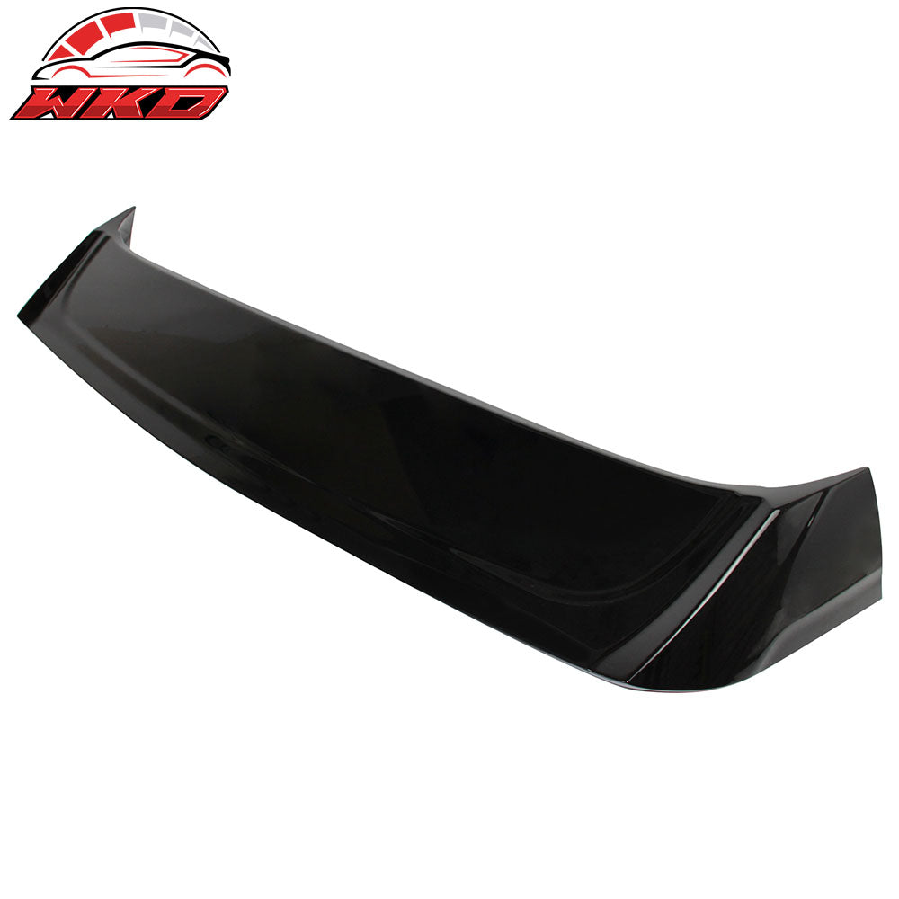 Fits 15-19 Volkswagen Golf GTI&Golf R DTO Style Roof Spoiler Painted #LC9X Black