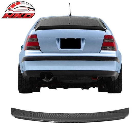 Wholesale 99-03 VW MK4 Jetta Sedan ES Style Duckbill Trunk Spoiler Carbon Fiber Print - Wikond Auto