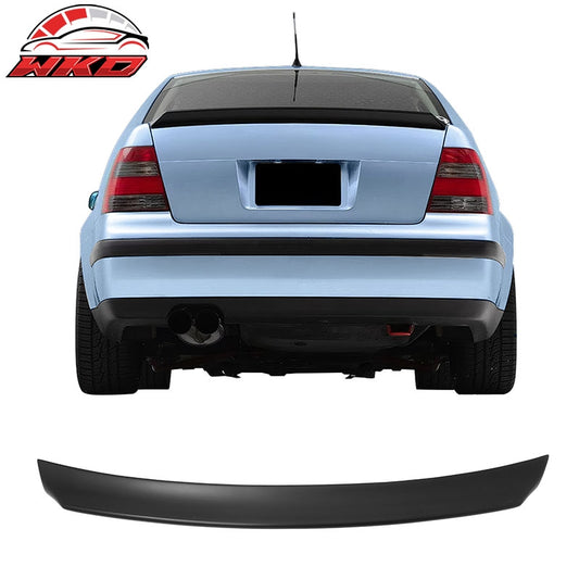 Wholesale 99-03 VW MK4 Jetta Sedan ES Style Duckbill Trunk Spoiler Matte Black ABS - Wikond Auto