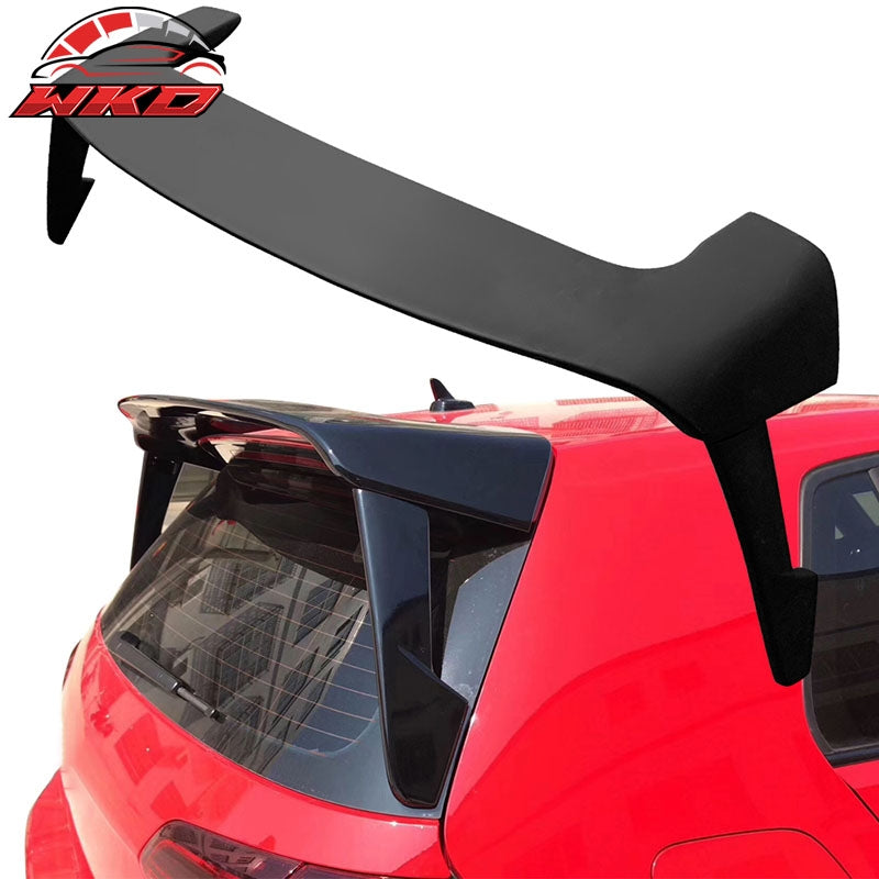 For 15-20 Volkswagen Golf 7 MK7 Rear Roof Spoiler GTI Style ABS Wing Matte Black