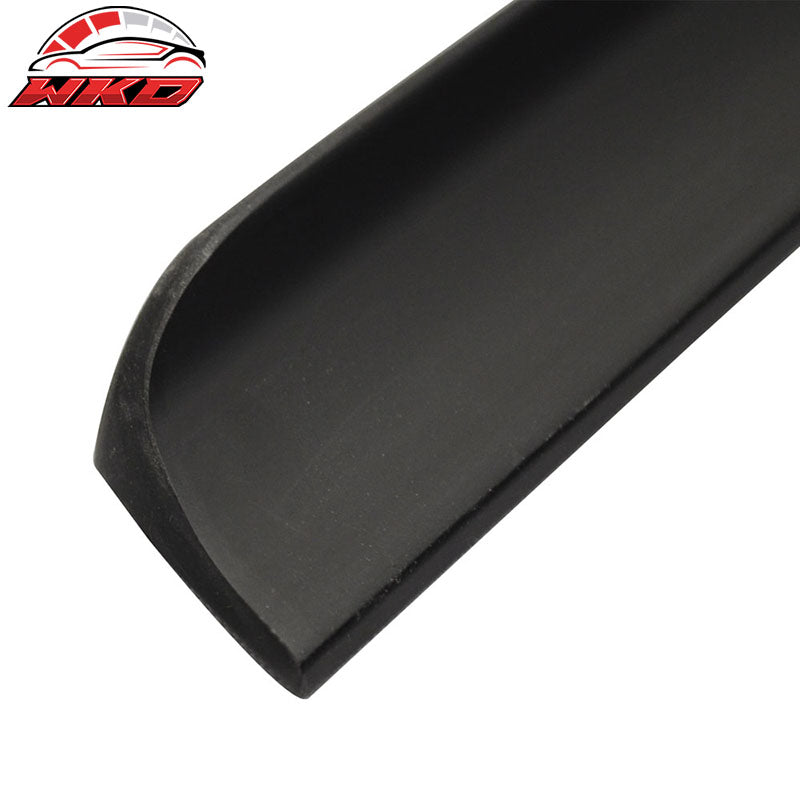 Fits 05-09 VW Passat B6 Mk6 Unpainted Black PU Flexible Rear Tail Trunk Spoiler