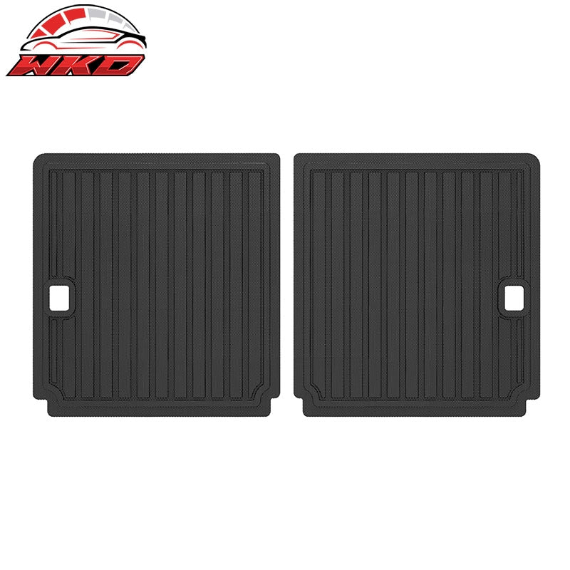 Wholesale 18-24 VW Tiguan 7 Seats TPE All Weather Floor Mats Carpets + Backrest Mats - Wikond Auto
