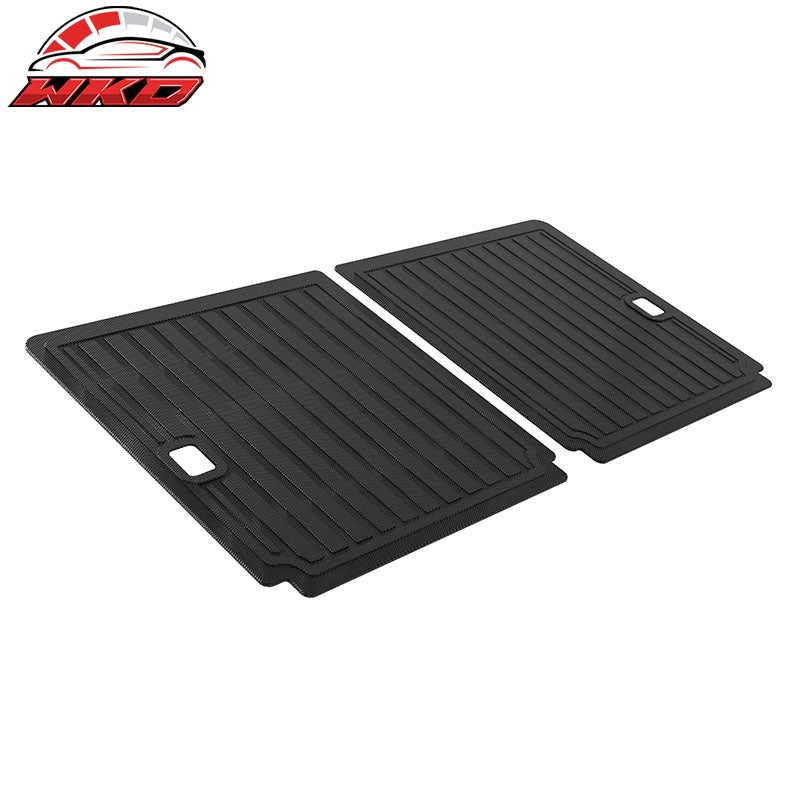 Wholesale 18-24 VW Tiguan 7 Seats TPE All Weather Floor Mats Carpets + Backrest Mats - Wikond Auto
