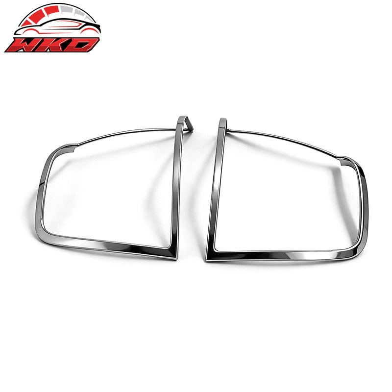 Fits 99-04 Volkswagen Golf 4 Chrome Tail Light Bezels Frame Trim ABS 2PCS Set