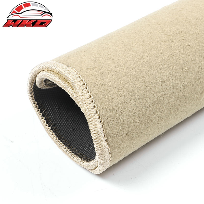 Fits 21-26 Volkswagen ID.4 4DR Front & Rear Floor Mats Carpet Nylon 4PCS - Beige