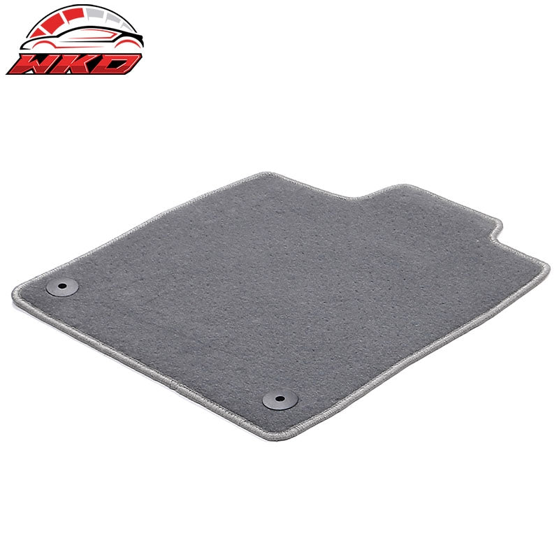 Fits 21-26 Volkswagen ID.4 4DR Front & Rear Floor Mats Carpet Nylon 4PCS - Gray