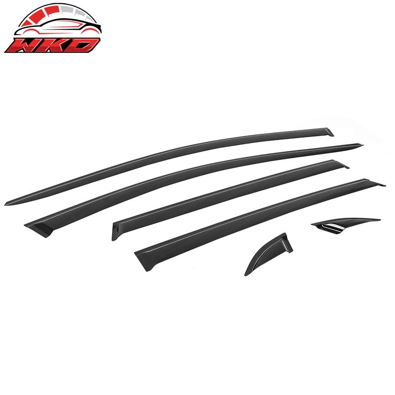 Wholesale 21-26 Volkswagen ID.4 Tape-On Window Visors Sun Rain Guards Deflectors 6PCS