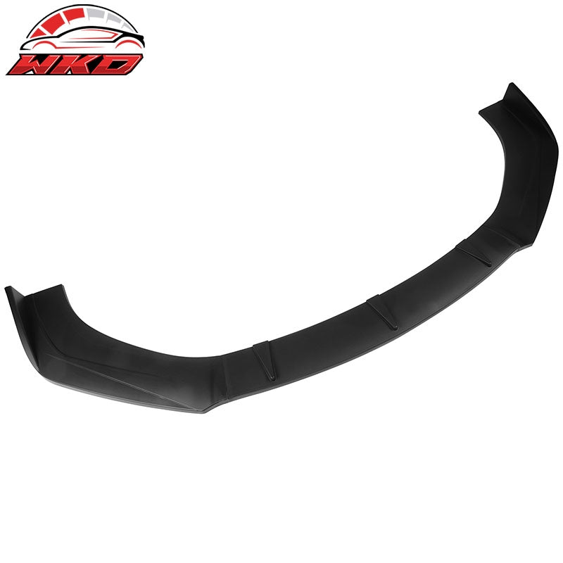 Fits 11-21 Volkswagen Jetta Front Bumper Lip Spoiler 3PC PP Splitter Matte Black