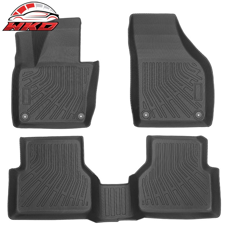 For 09-17 Volkswagen Tiguan 18 Tiguan Limited TPE Floor Mats Carpet +Cargo Cover