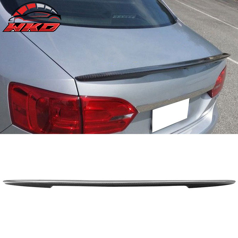 Fits 11-18 Volkswagen Jetta Mk6 Performance Carbon Fiber (CF) Trunk Spoiler