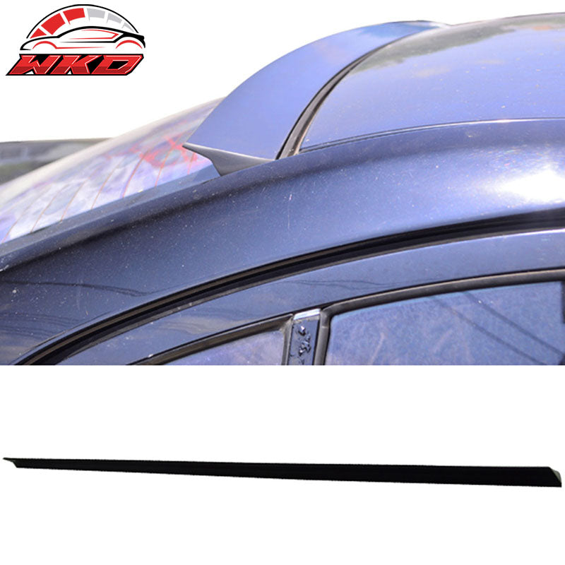 Fits 04-07 Volvo S40 2nd VRS Style Unpainted Rear Roof Spoiler Wing - PUF