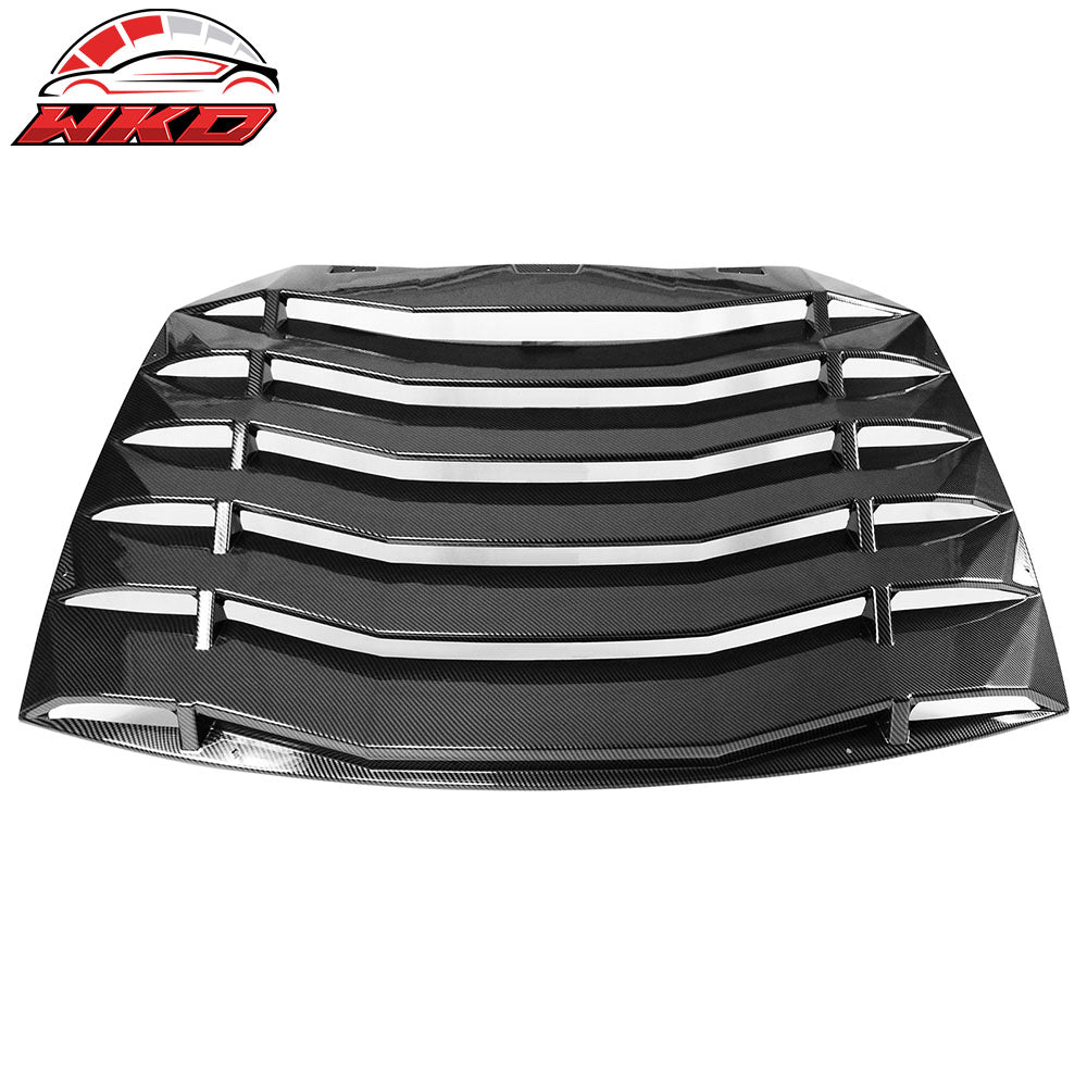 13-20 Scion FRS/Subaru BRZ/Toyota 86 Rear Window Louver Carbon Fiber Print | Wholesale