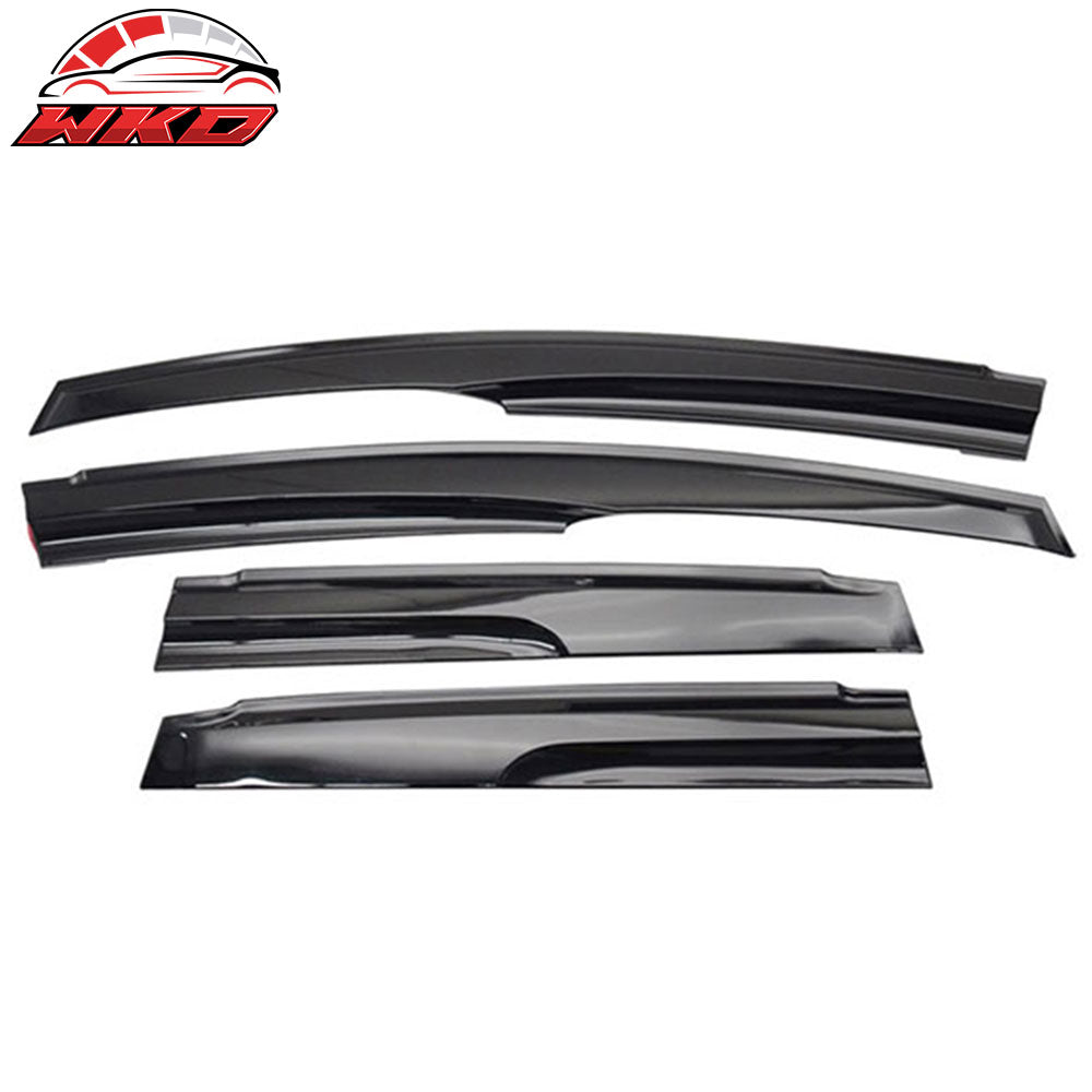 Wholesale 09-13 Honda Fit 2nd Gen Mugen Style JDM Smoke Window Visor ABS Rain Shade