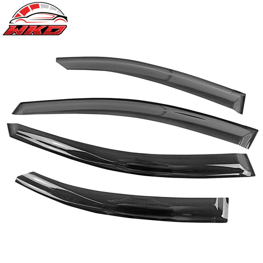 Wholesale 22-25 Subaru WRX 5th Window Visors Sun Rain Vent Guards Deflectors Tape-On