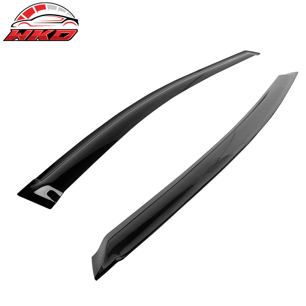 Fits 22-25 Subaru WRX 5th Window Visors Sun Rain Vent Guards Deflectors Tape-On