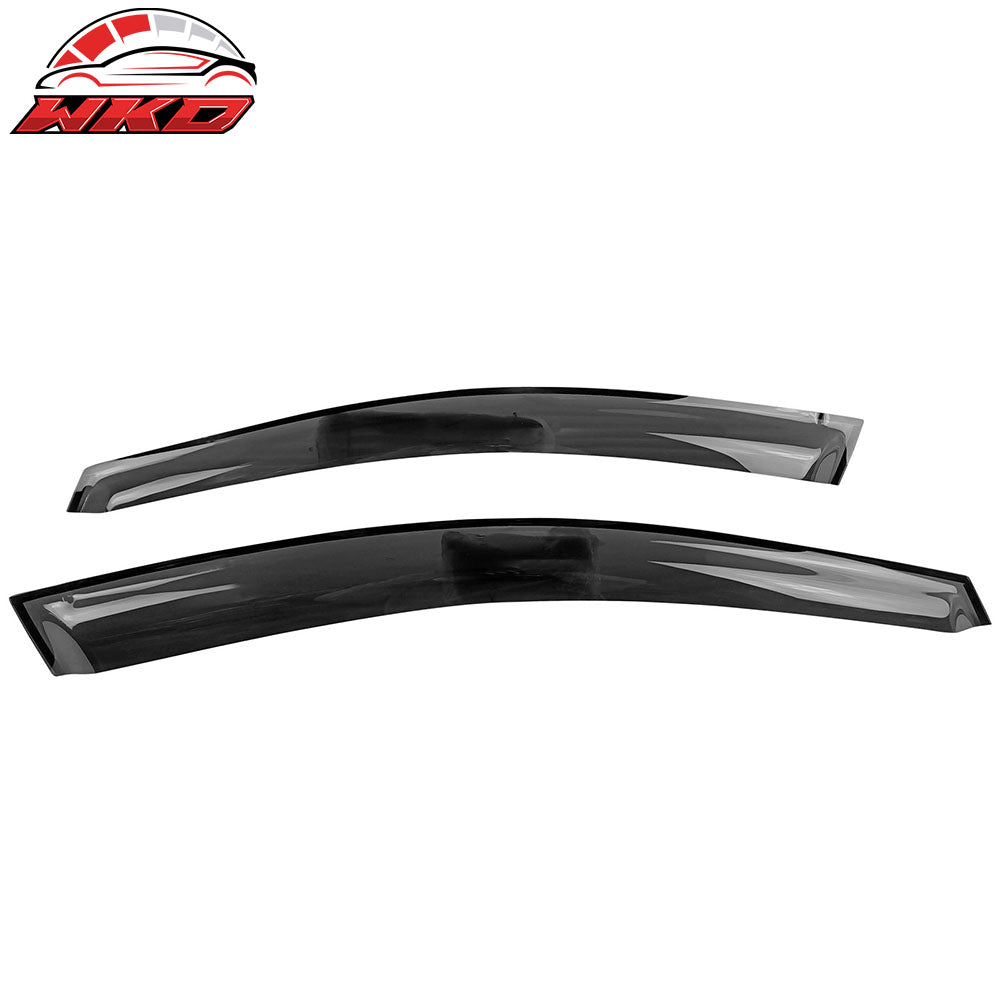 Fits 22-25 Subaru WRX 5th Window Visors Sun Rain Vent Guards Deflectors Tape-On