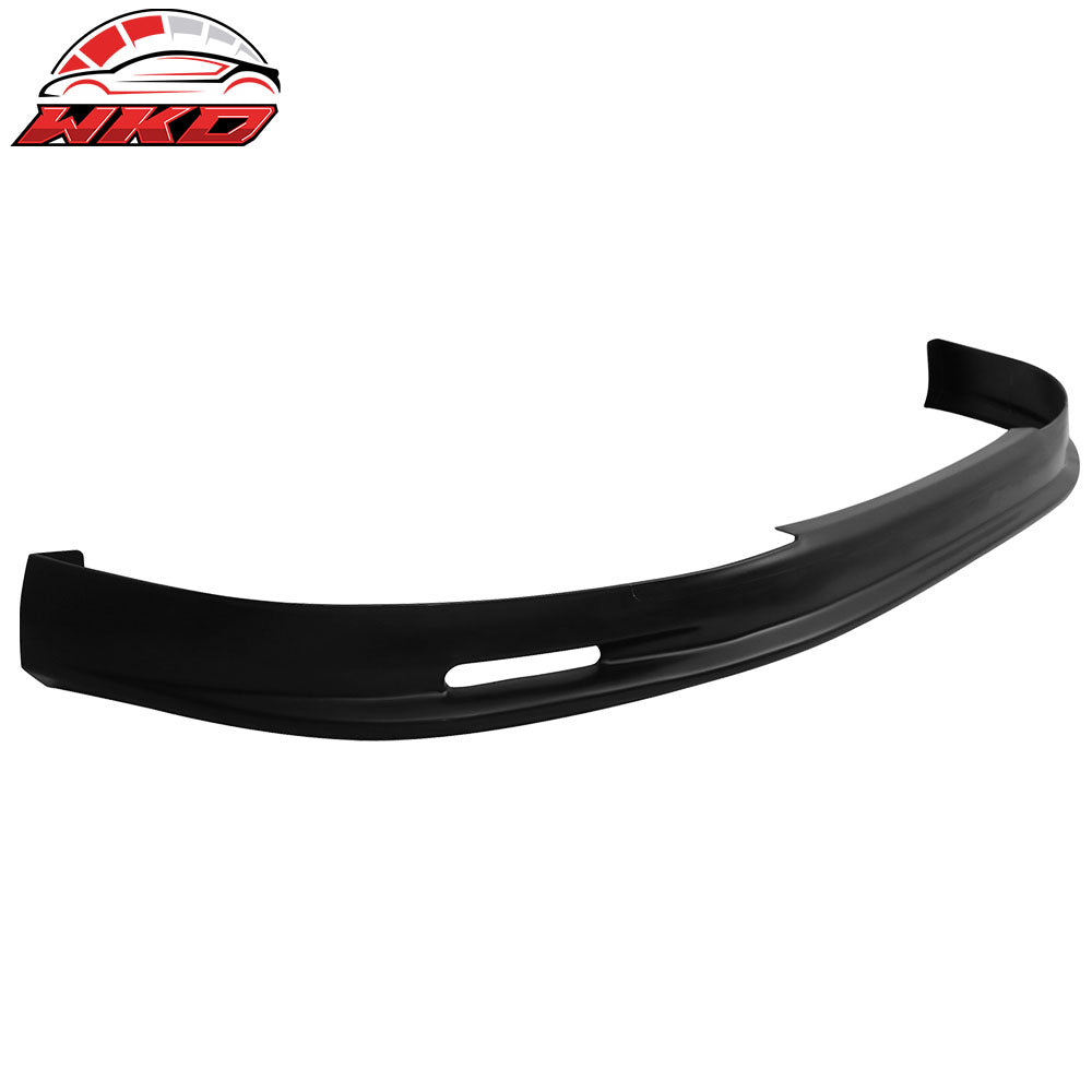 Fits 99-00 Honda Civic Mugen Style Front Bumper Lip Spoiler + Window Visor Guard
