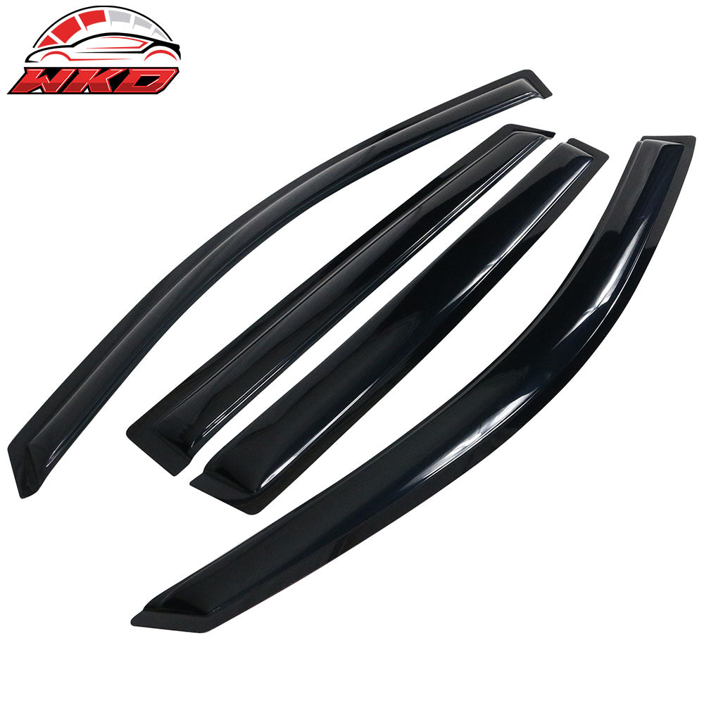 Fits 07-13 Acura MDX YD2 Window Visors Acrylic Wind Deflector Rain Guard 4Pc Set