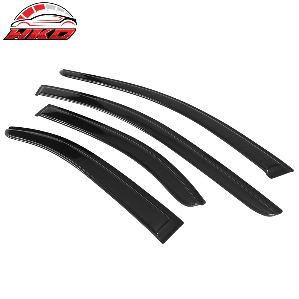 Fits 04-08 Acura TSX Acrylic Window Visor Wind Deflector Vent Rain Guard 4PC