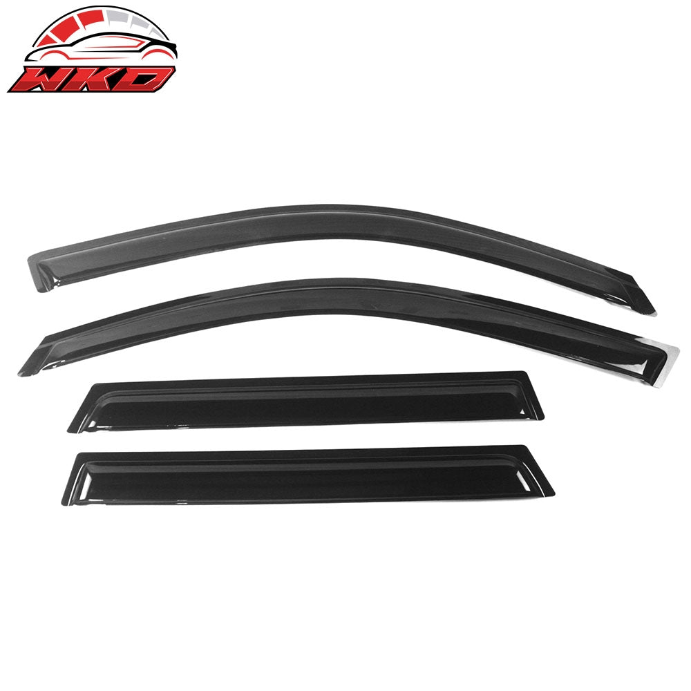 Wholesale 2000-2006 BMW X5 E53 Slim Style Smoke Tinted Visor Windows Acrylic 4Dr 每 Bulk Orders & Dealer Pricing Available