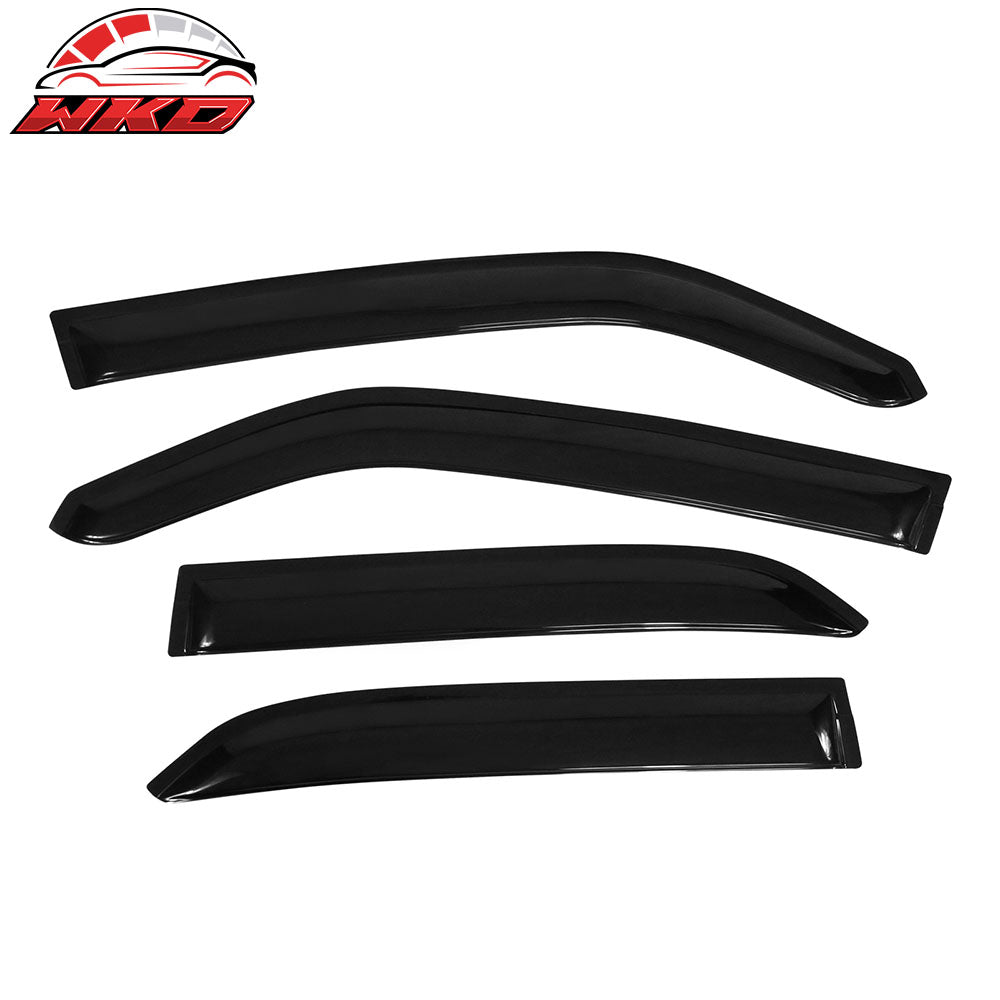 Fits 05-10 Chrysler 300 Dodge Magnum Window Visor Vent Rain Guard Sun Shade 4PCS