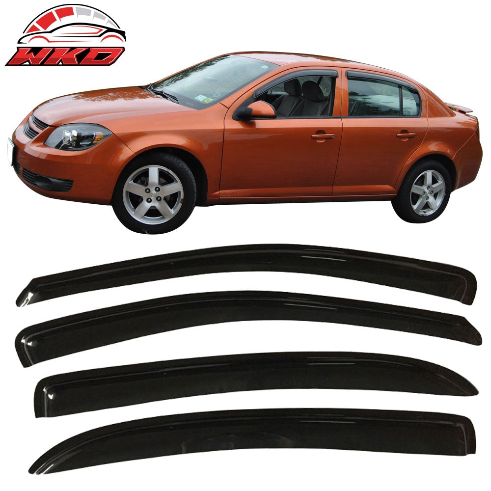Wholesale 05-10 Chevy Cobalt Sedan Acrylic Window Visors Sun Guard Rain Deflector 4PC