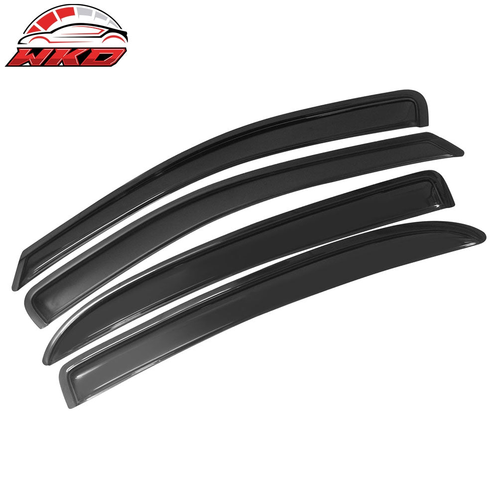 Fits 05-10 Chevy Cobalt Sedan Acrylic Window Visors Sun Guard Rain Deflector 4PC
