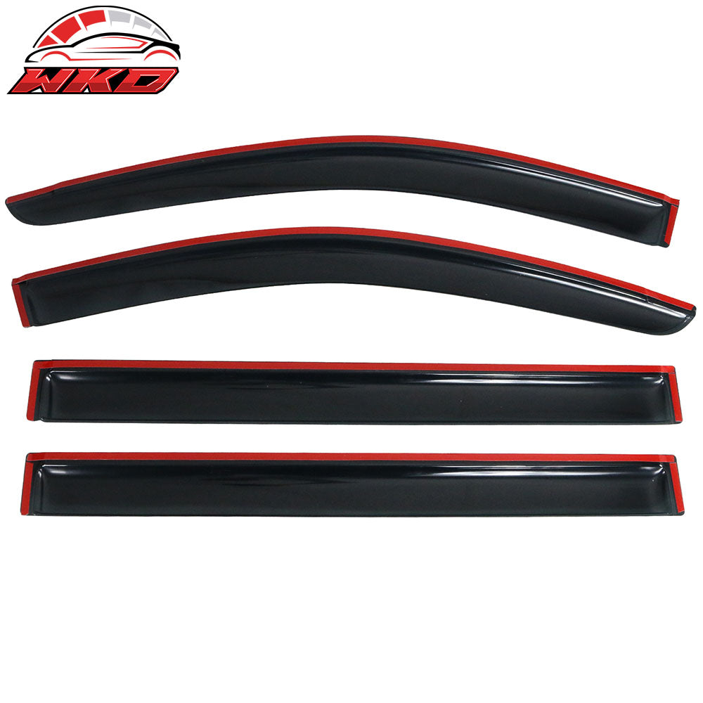 For 08-16 Chrysler Town & Country 08-20 Dodge Grand Caravan Window Visor Tape-On