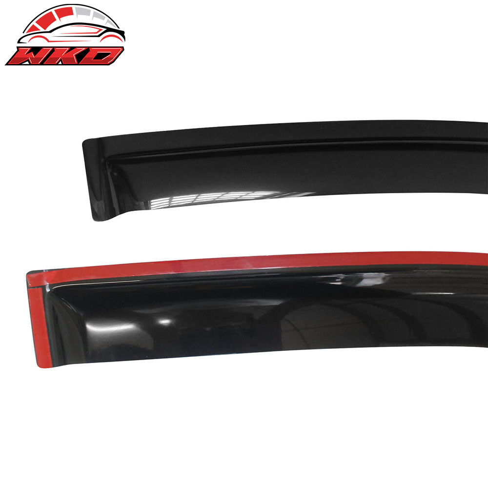 Fits 96-07 Chrysler Town & Country Caravan Acrylic Window Visors Vent Rain Guard