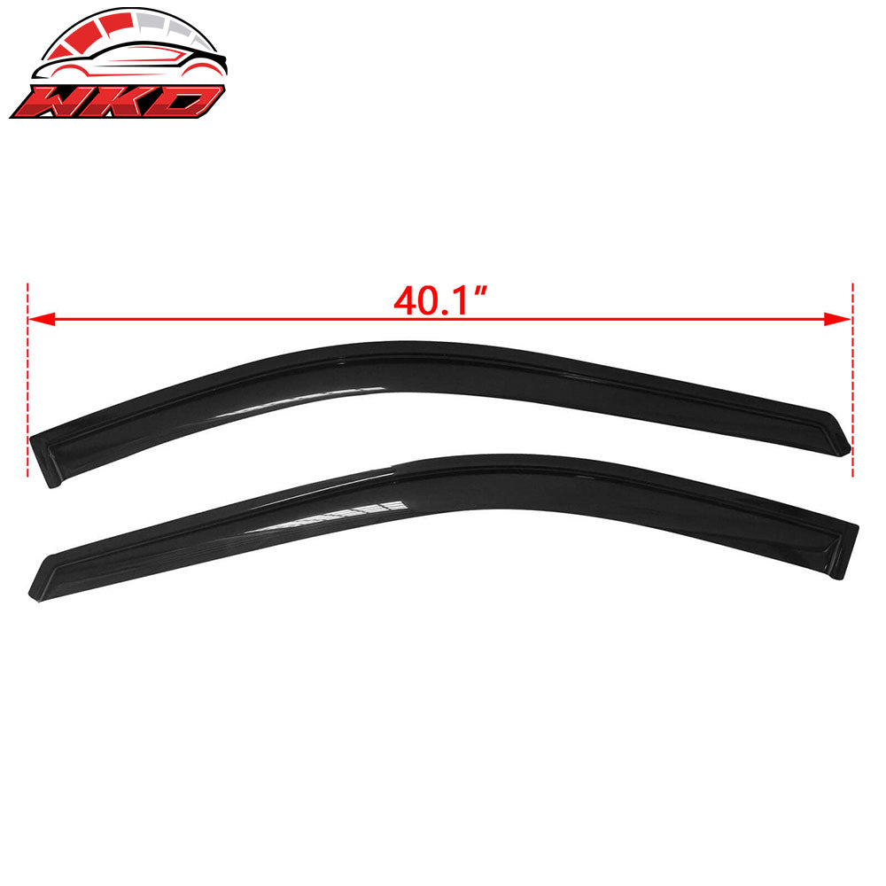 Fits 96-07 Chrysler Town & Country Caravan Acrylic Window Visors Vent Rain Guard