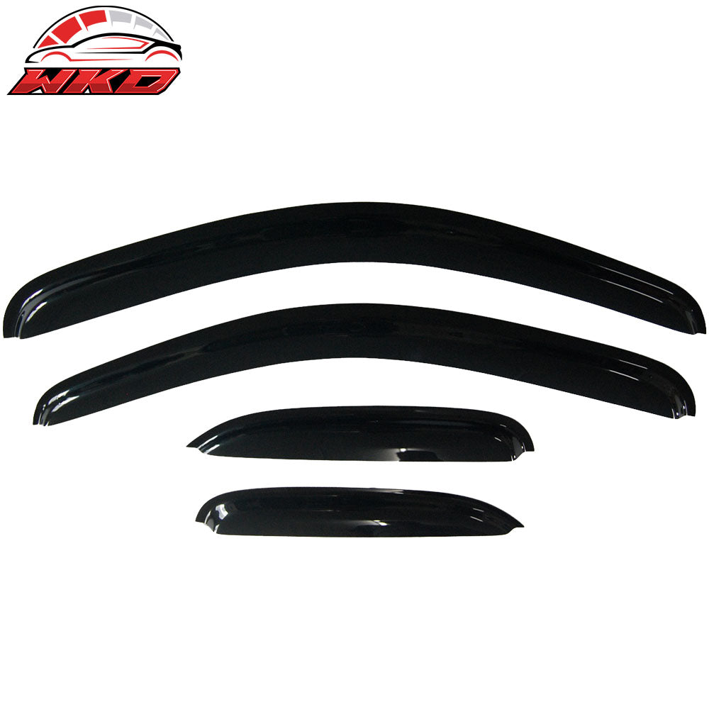 For 2007-2014 Chevy Silverado GMC Sierra Extended Cab Window Visors Vent 4PCS