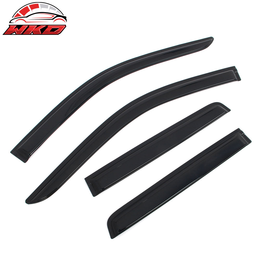Fits 19-25 Chevy Silverado & GMC Sierra 1500 Extended Cab Tape on Window Visors