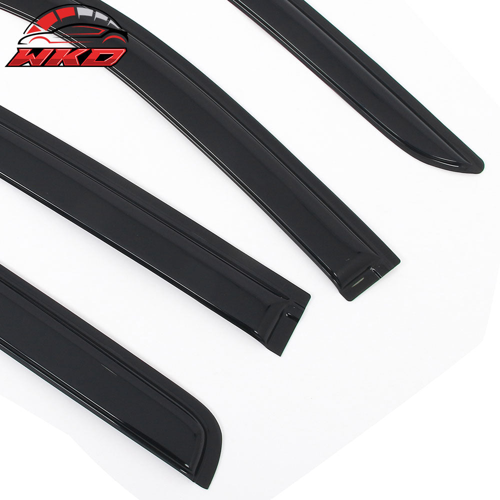 Fits 19-25 Chevy Silverado & GMC Sierra 1500 Extended Cab Tape on Window Visors