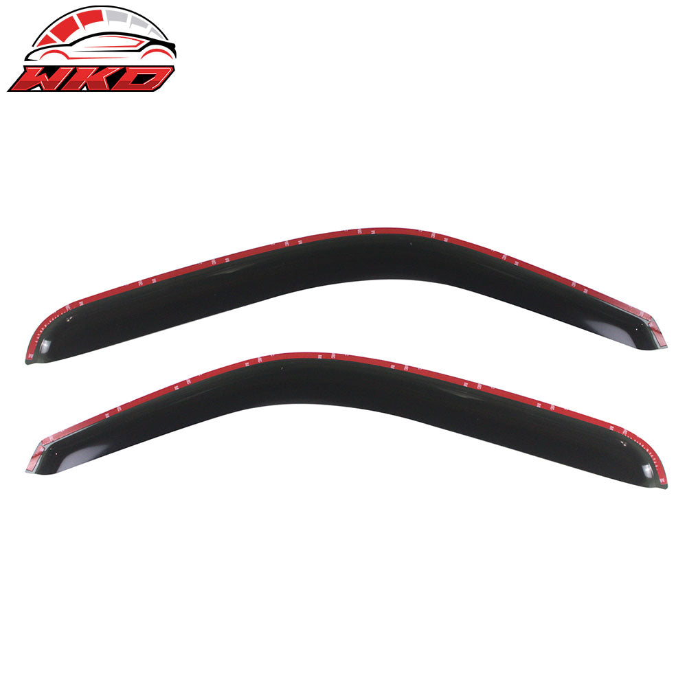 Fits 99-07 Chevy Silverado GMC Sierra Standard Cab Acrylic Window Visors 2Pc Set