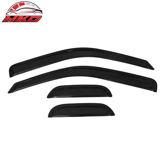 Wholesale 2004-2012 Chevy Colorado GMC Canyon Extended Cab Visor Windows Acrylic - Bulk Orders & Dealer Pricing Available